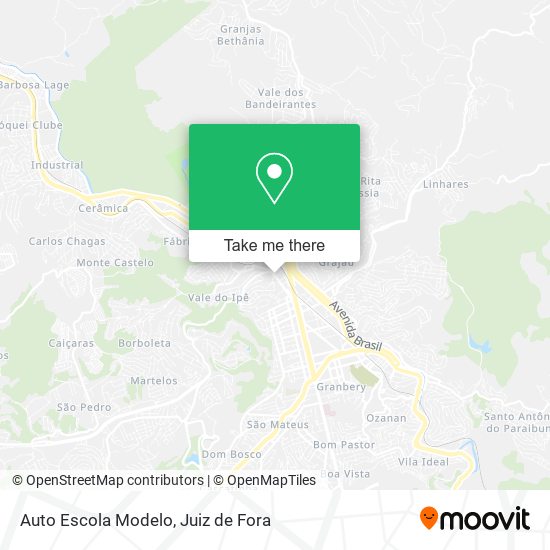 Auto Escola Modelo map