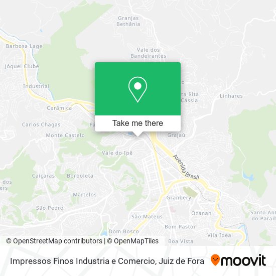 Impressos Finos Industria e Comercio map