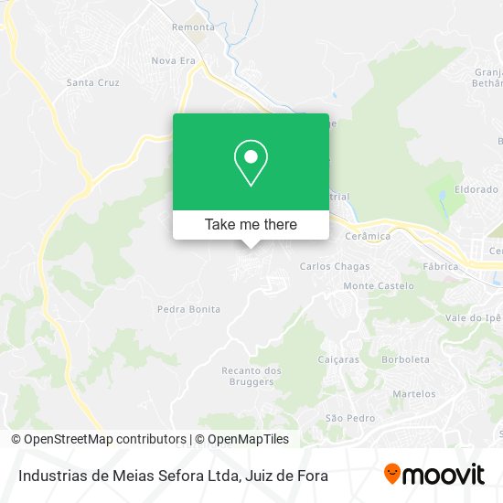 Industrias de Meias Sefora Ltda map