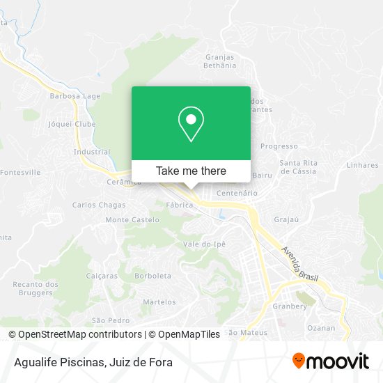 Agualife Piscinas map