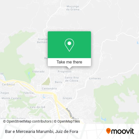 Bar e Mercearia Marumbi map