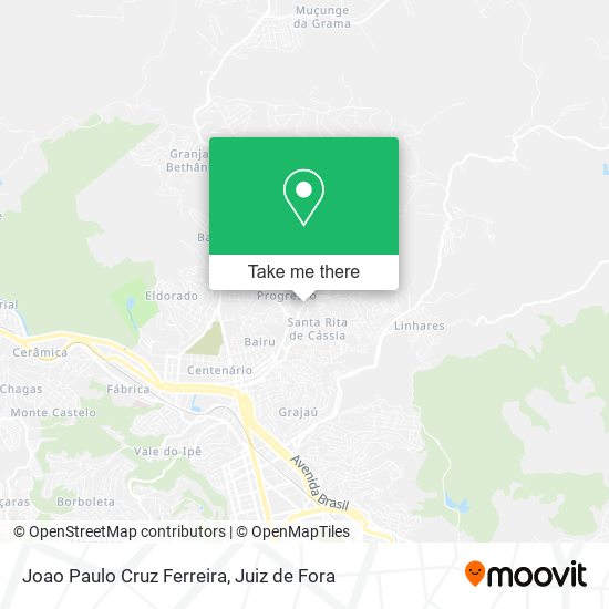 Joao Paulo Cruz Ferreira map