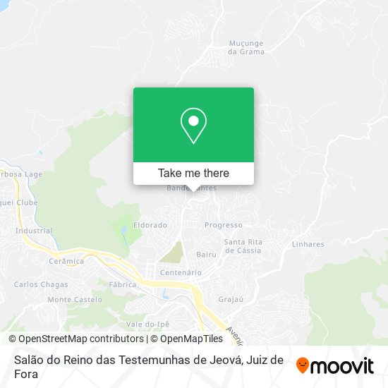 Salão do Reino das Testemunhas de Jeová map