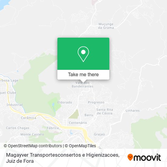 Magayver Transportesconsertos e Higienizacoes map