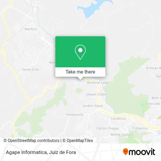 Agape Informatica map
