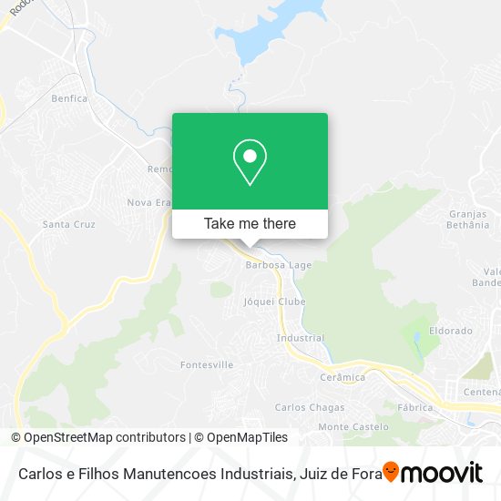 Carlos e Filhos Manutencoes Industriais map