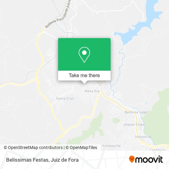 Belíssimas Festas map