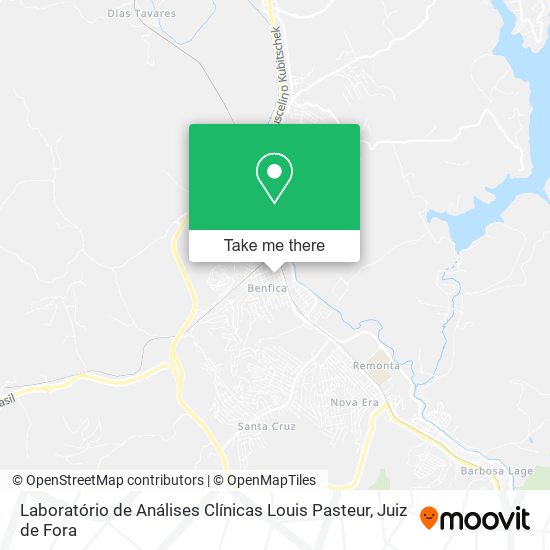 Laboratório de Análises Clínicas Louis Pasteur map