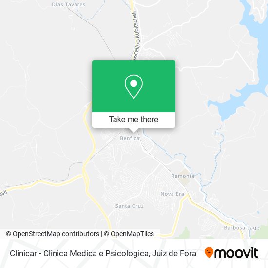 Clinicar - Clinica Medica e Psicologica map
