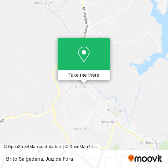 Brito Salgaderia map