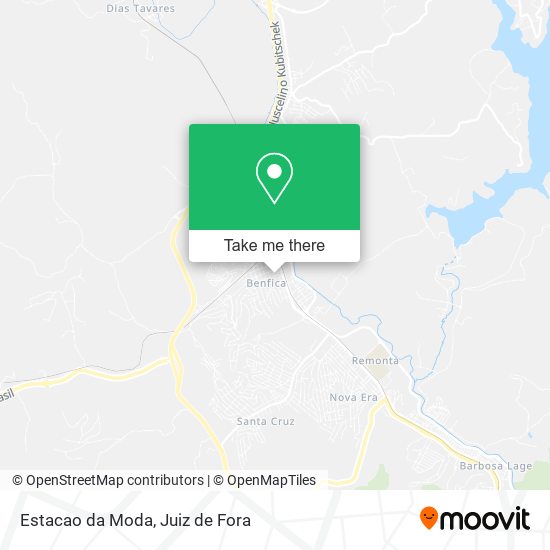 Estacao da Moda map