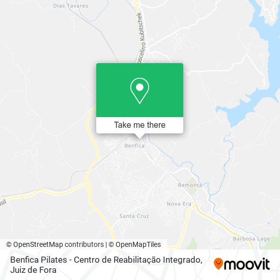 Benfica Pilates - Centro de Reabilitação Integrado map