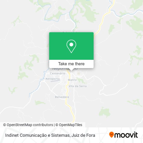 Indinet Comunicação e Sistemas map