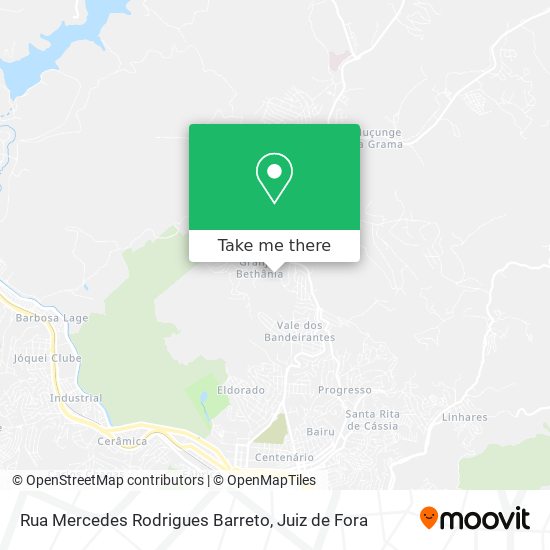 Rua Mercedes Rodrigues Barreto map