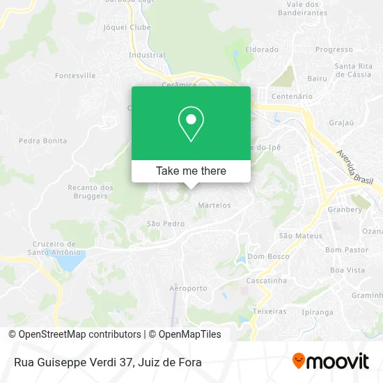 Rua Guiseppe Verdi 37 map