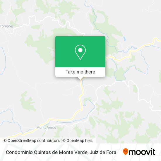 Mapa Condomínio Quintas de Monte Verde