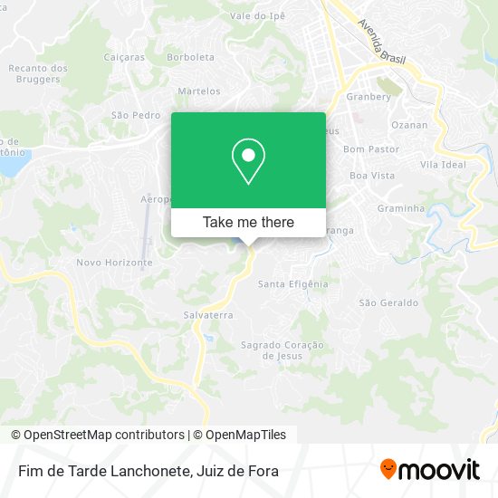 Fim de Tarde Lanchonete map
