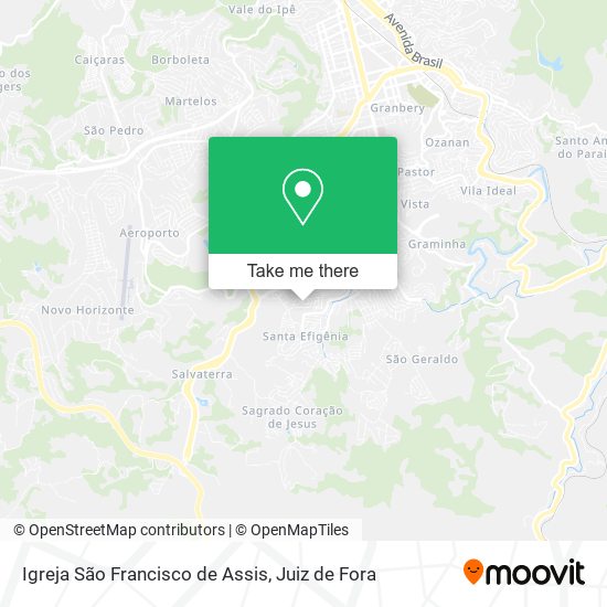 Igreja São Francisco de Assis map