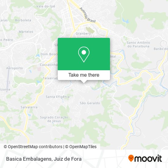 Basica Embalagens map