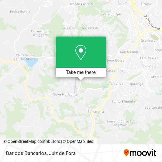 Mapa Bar dos Bancarios