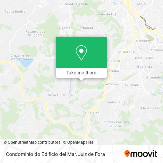Condominio do Edificio del Mar map