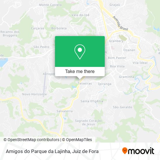 Amigos do Parque da Lajinha map