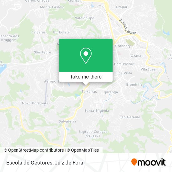 Escola de Gestores map
