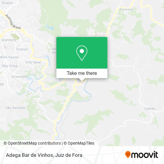Adega Bar de Vinhos map