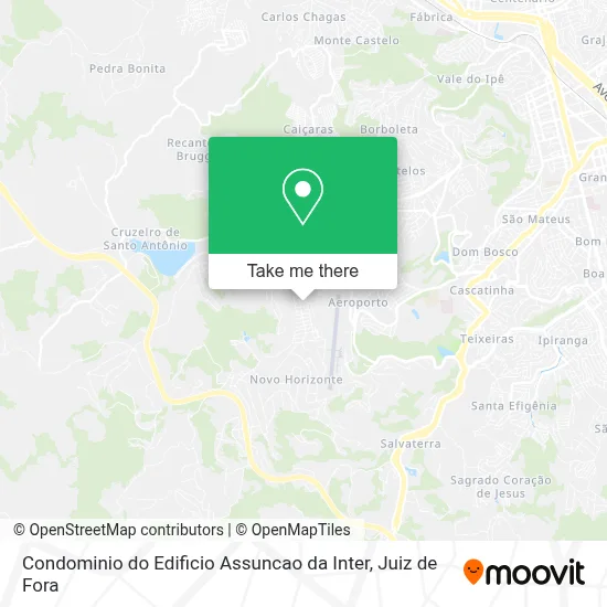 Condominio do Edificio Assuncao da Inter map