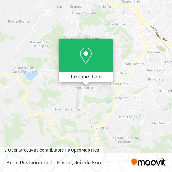 Bar e Restaurante do Kleber map