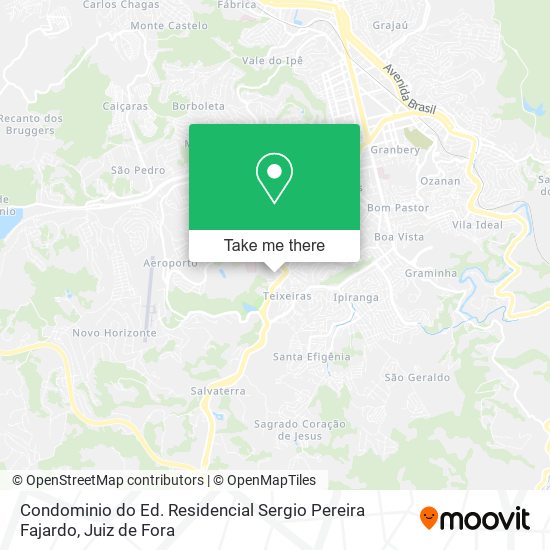 Condominio do Ed. Residencial Sergio Pereira Fajardo map
