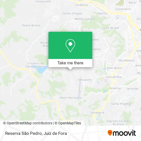 Reserva São Pedro map