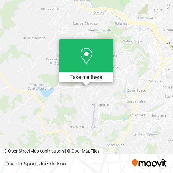Invicto Sport map