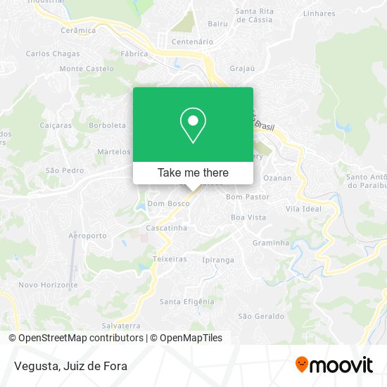 Vegusta map