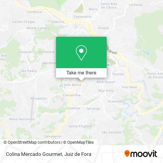 Colina Mercado Gourmet map