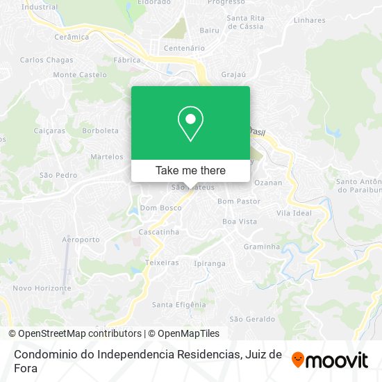 Condominio do Independencia Residencias map