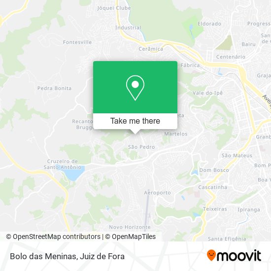 Bolo das Meninas map