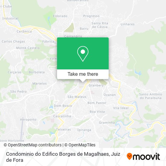 Condominio do Edifico Borges de Magalhaes map