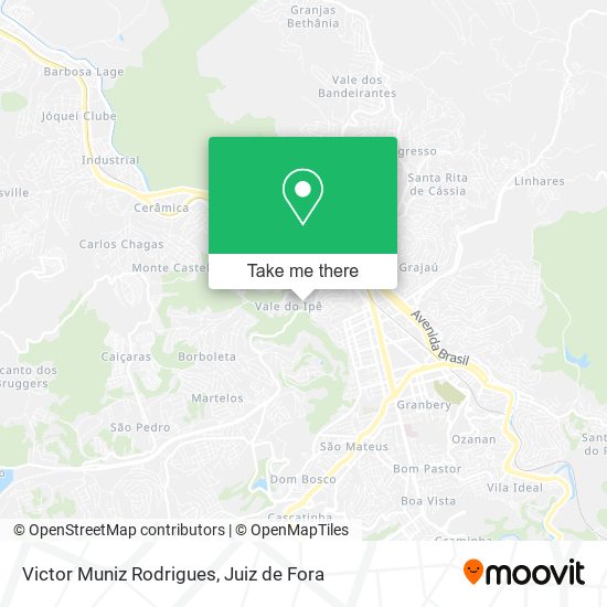 Victor Muniz Rodrigues map