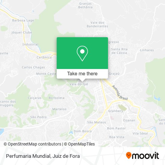 Perfumaria Mundial map