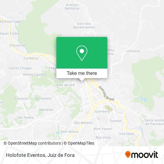 Mapa Holofote Eventos