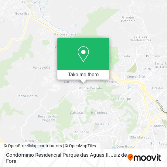 Condominio Residencial Parque das Aguas II map