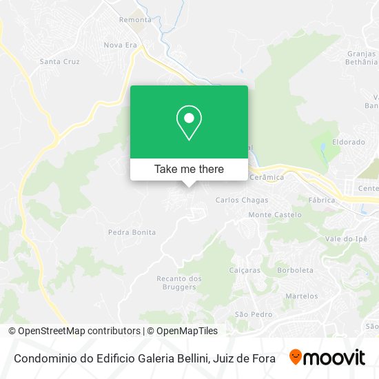 Condominio do Edificio Galeria Bellini map