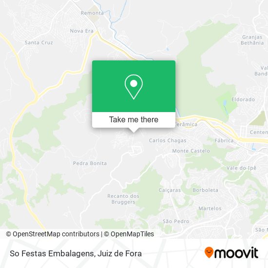 So Festas Embalagens map