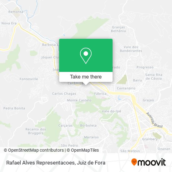 Rafael Alves Representacoes map
