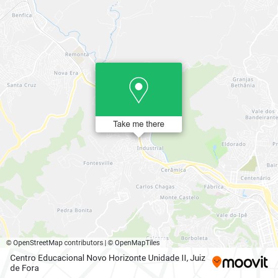 Centro Educacional Novo Horizonte Unidade II map