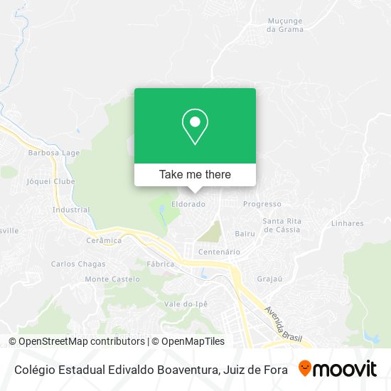 Colégio Estadual Edivaldo Boaventura map