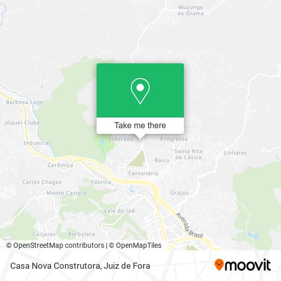 Casa Nova Construtora map