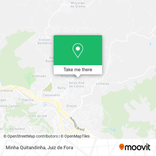 Minha Quitandinha map