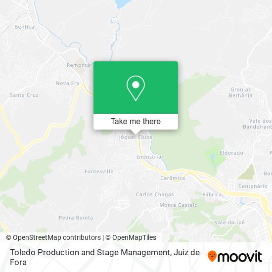 Toledo Production and Stage Management map